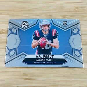 DRAKE MAYE 2024 Panini Mosaic NFL Debut Rookie Card RC